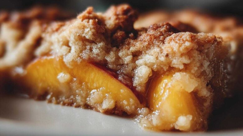 Peach Cobbler with Fresh Peaches
