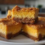 Pumpkin Cheesecake Bars