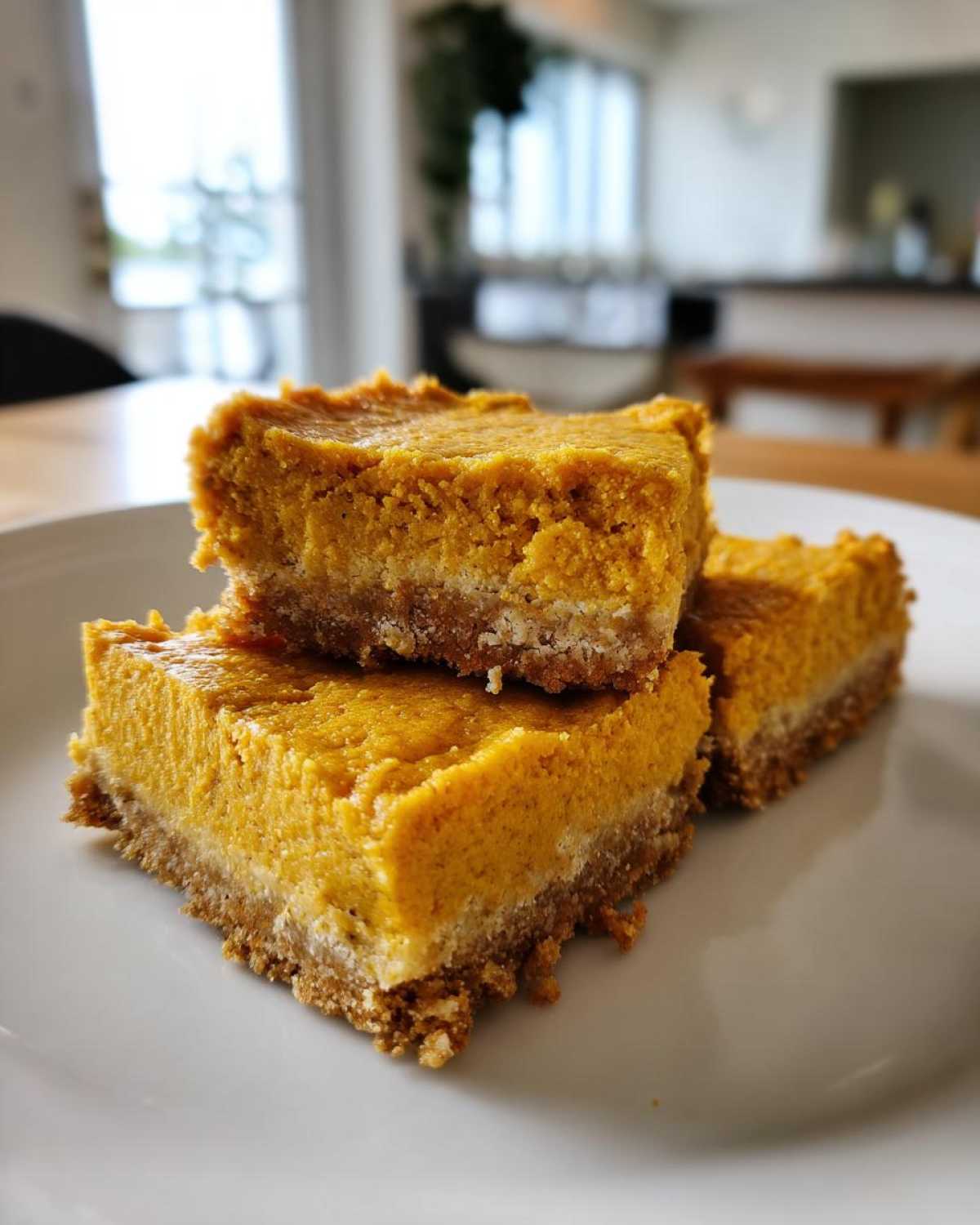 Pumpkin Cheesecake Bars - detail 2
