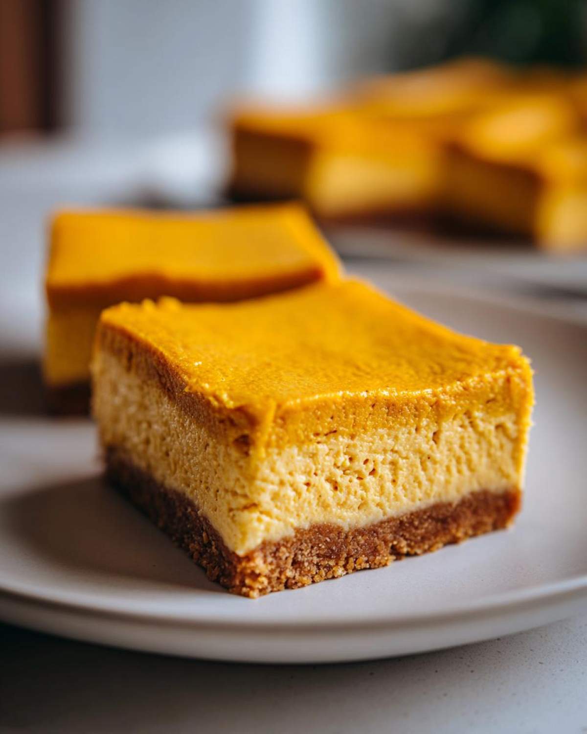 Pumpkin Cheesecake Bars - detail 3