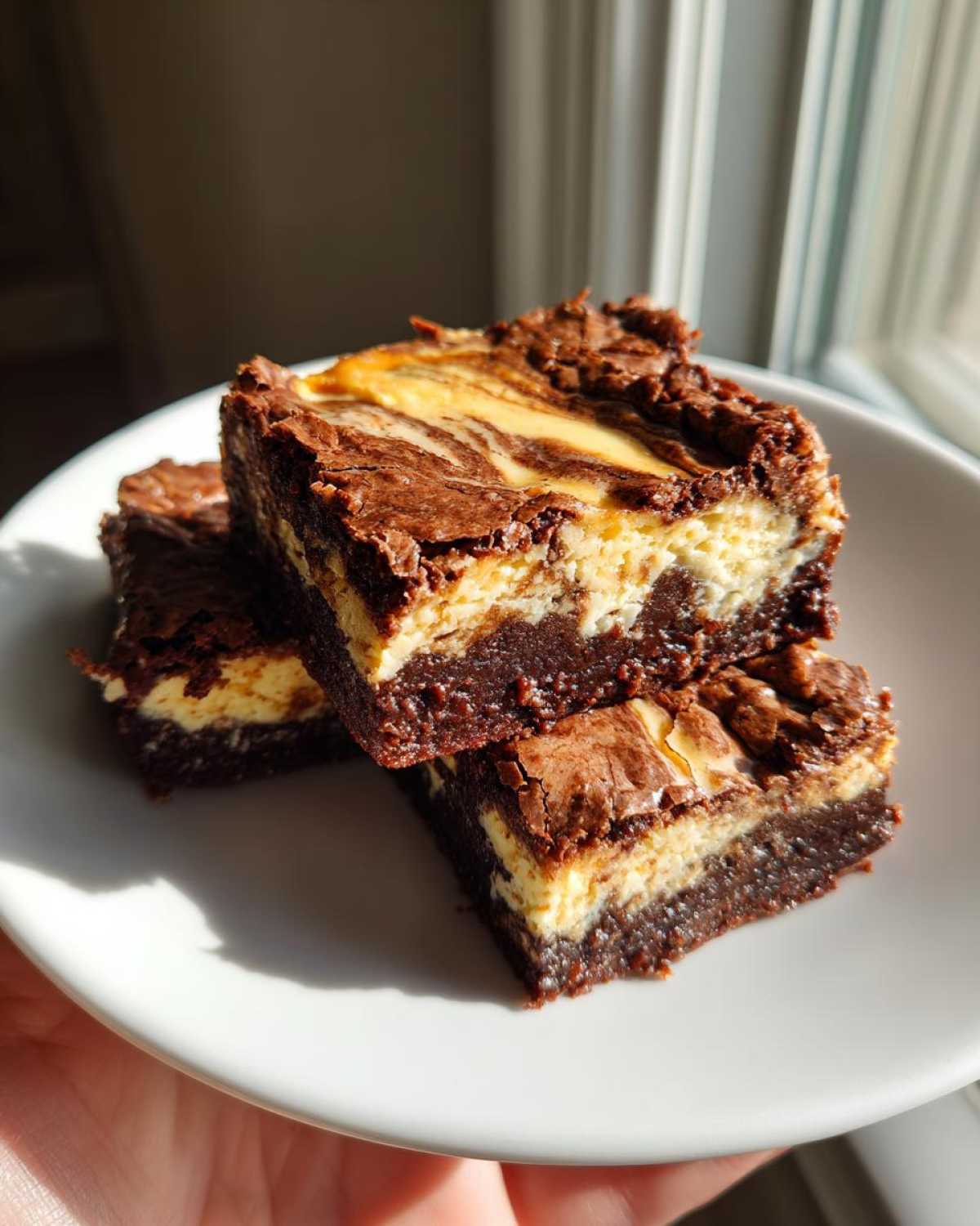 Pumpkin Cheesecake Brownies - detail 3