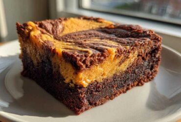 Pumpkin Cheesecake Brownies