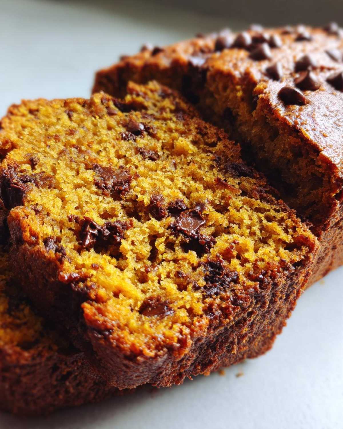 Pumpkin Chocolate Chip Bread - detail 3