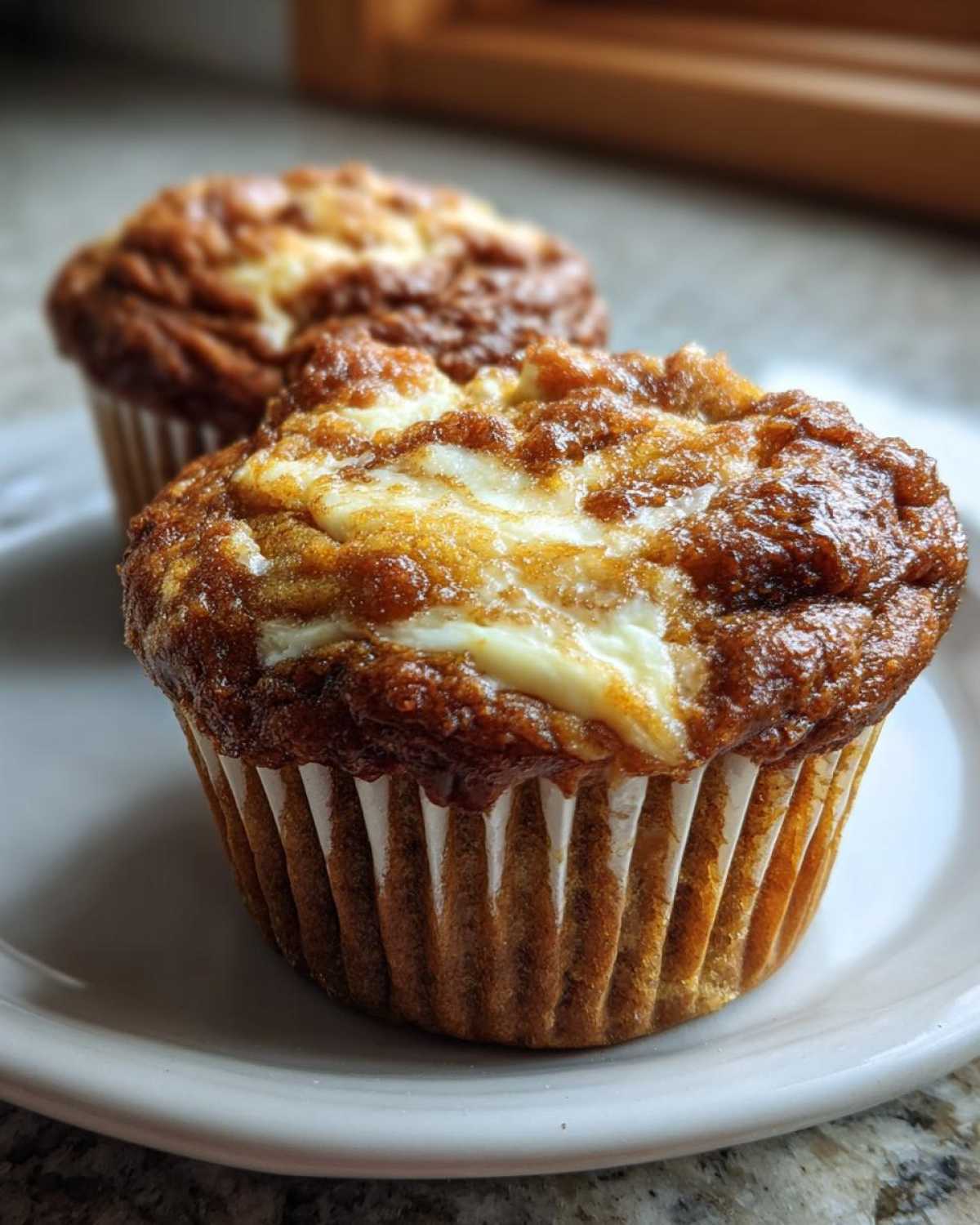 Pumpkin Cream Cheese Muffins - detail 4