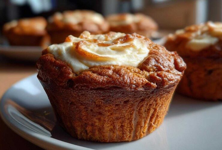Pumpkin Cream Cheese Muffins