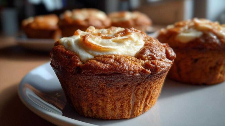 Pumpkin Cream Cheese Muffins