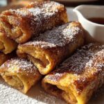 Pumpkin French Toast Roll-Ups