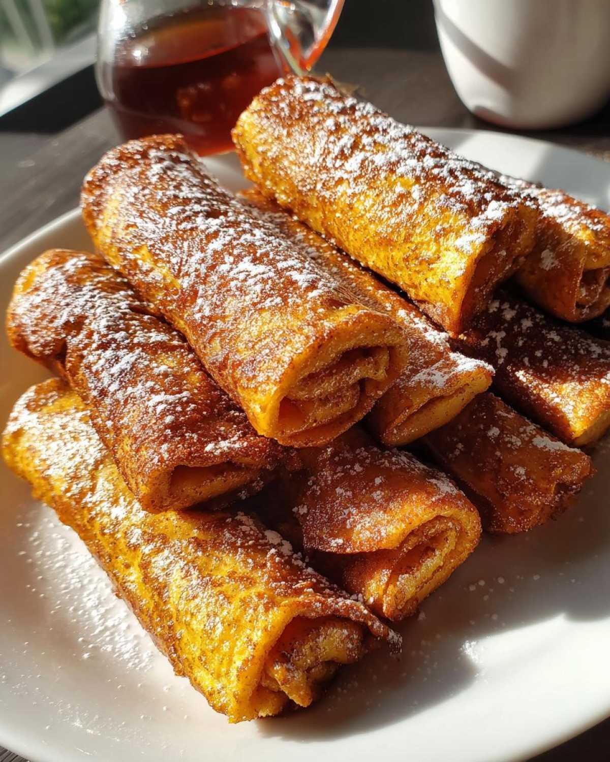 Pumpkin French Toast Roll-Ups - detail 3