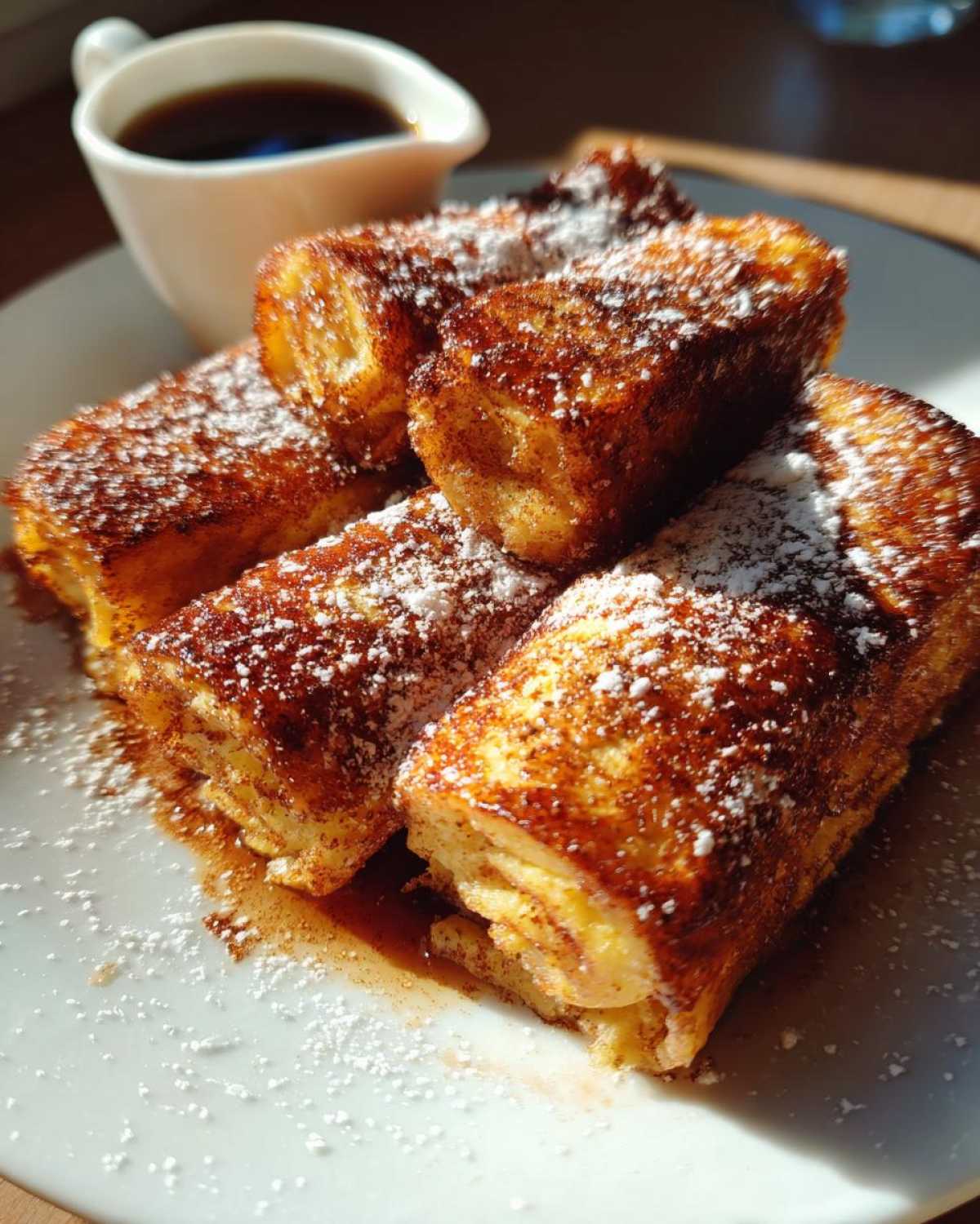Pumpkin French Toast Roll-Ups - detail 4