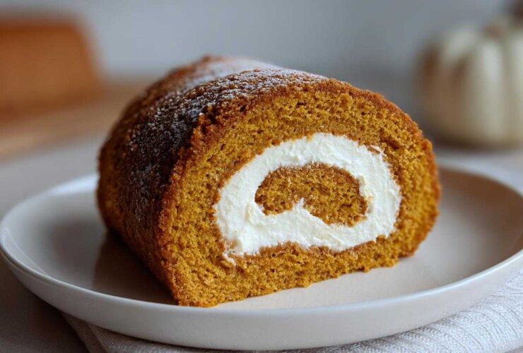 Pumpkin Roll Cake