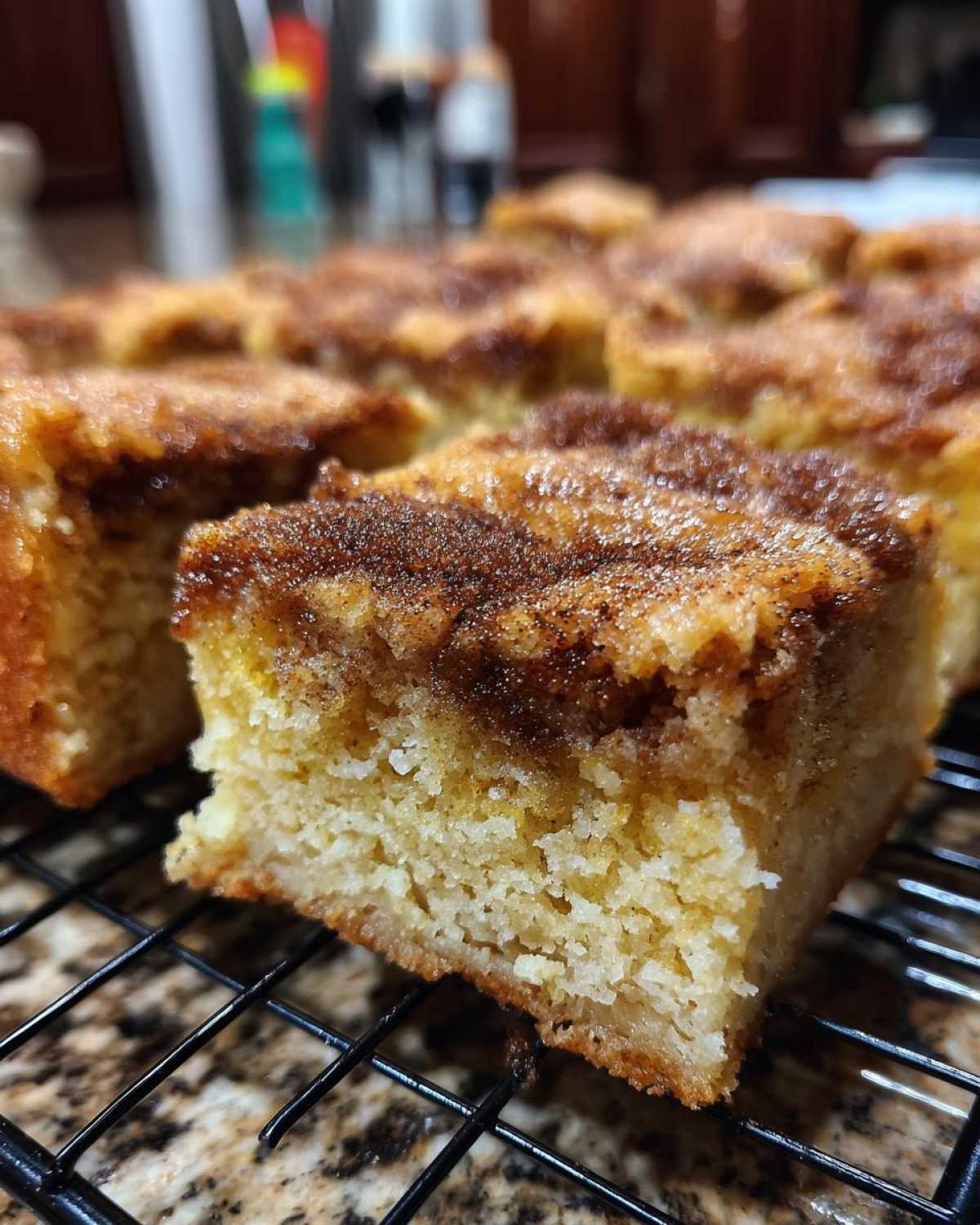 Pumpkin Snickerdoodle Bars - detail 1