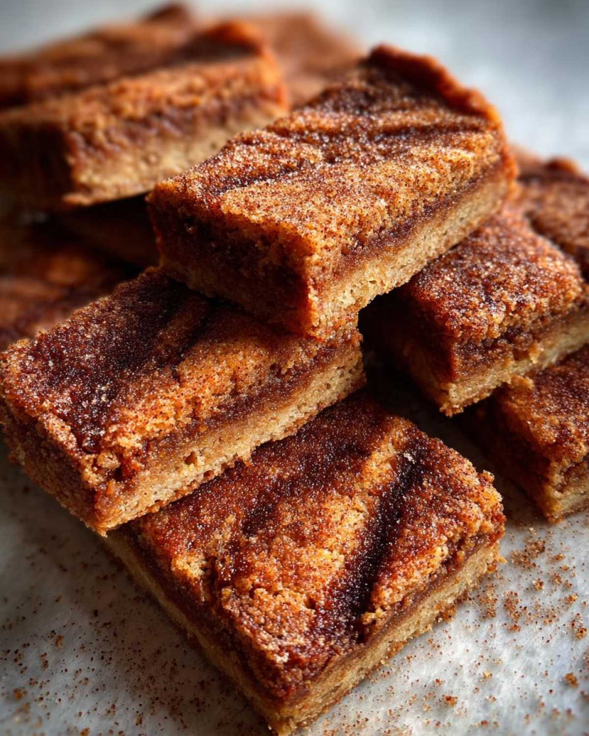 Pumpkin Snickerdoodle Bars - detail 2