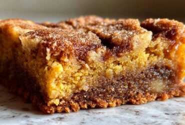 Pumpkin Snickerdoodle Bars