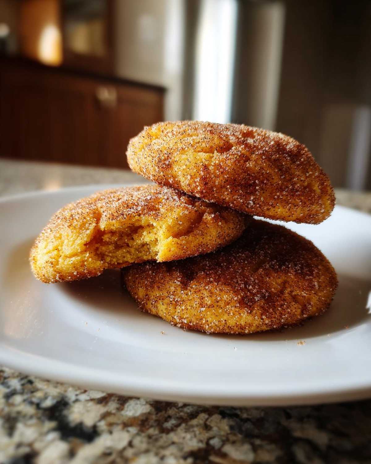 Pumpkin Snickerdoodle Cookies - detail 2