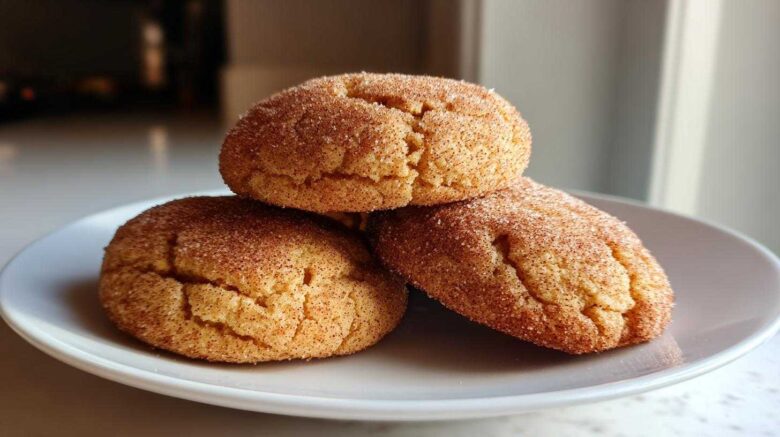 Pumpkin Snickerdoodle Cookies