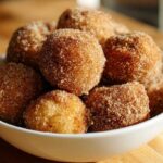 Pumpkin Spice Donut Holes