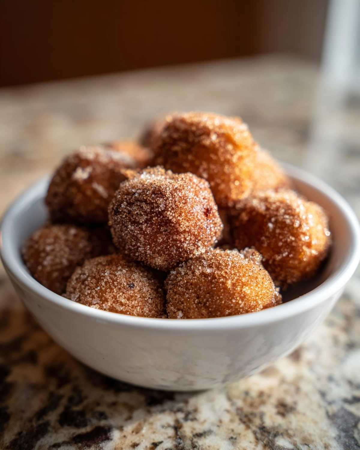 Pumpkin Spice Donut Holes - detail 2