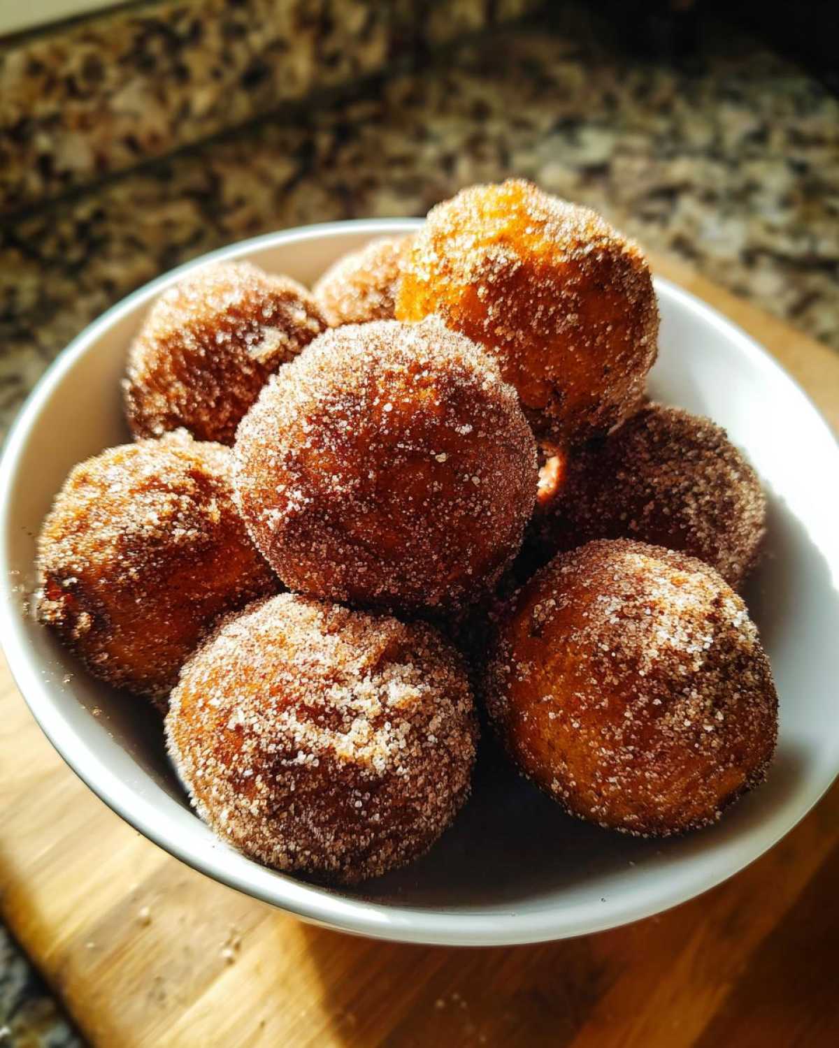 Pumpkin Spice Donut Holes - detail 4