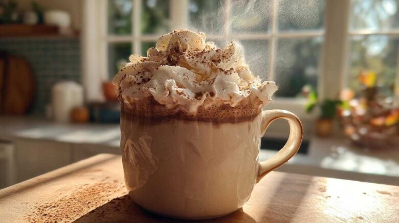 Pumpkin Spice Hot Chocolate