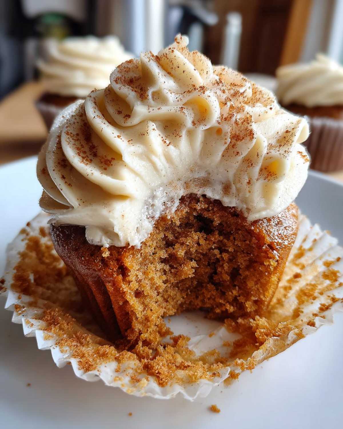 Pumpkin Spice Latte Cupcakes - detail 4