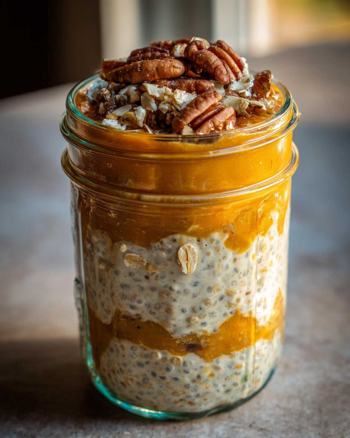 Pumpkin Spice Overnight Oats - detail 2