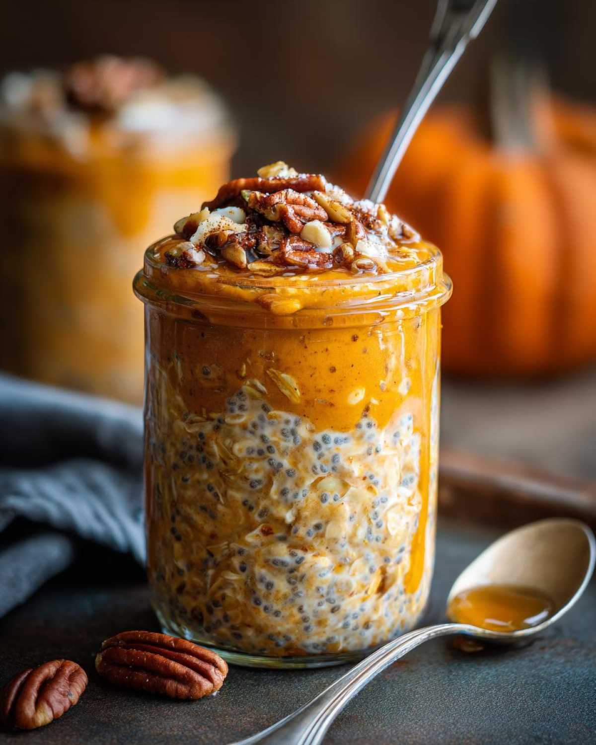 Pumpkin Spice Overnight Oats - detail 3