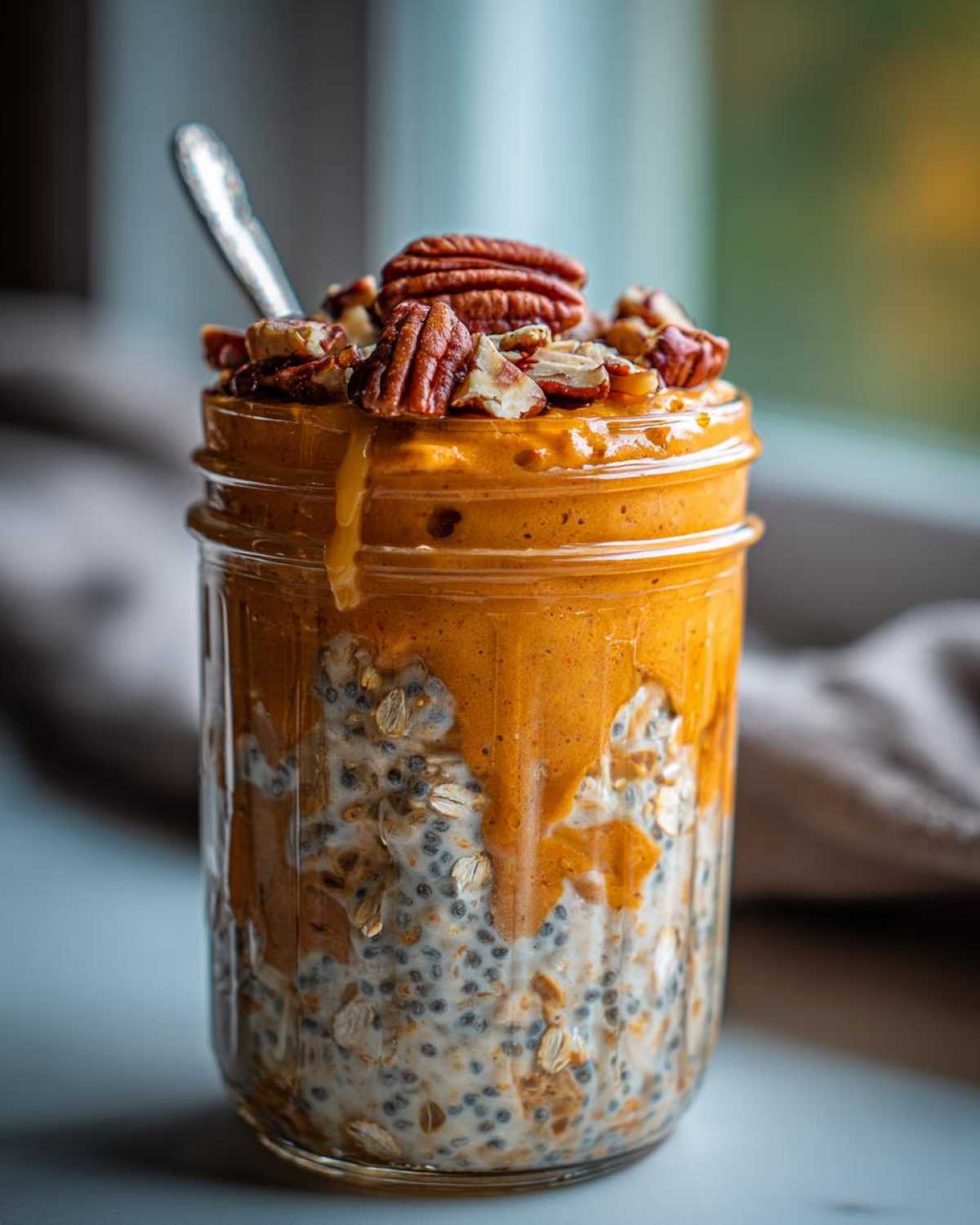 Pumpkin Spice Overnight Oats - detail 4