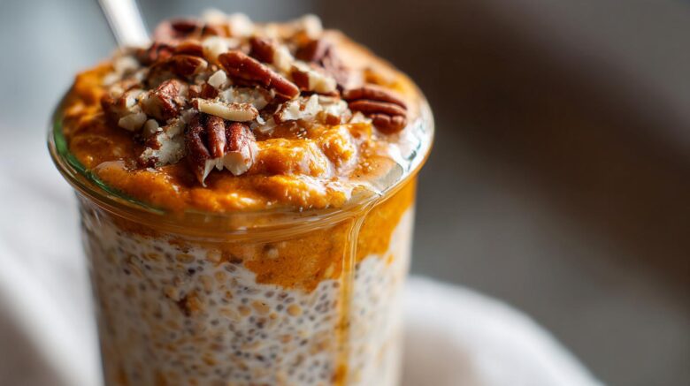 Pumpkin Spice Overnight Oats