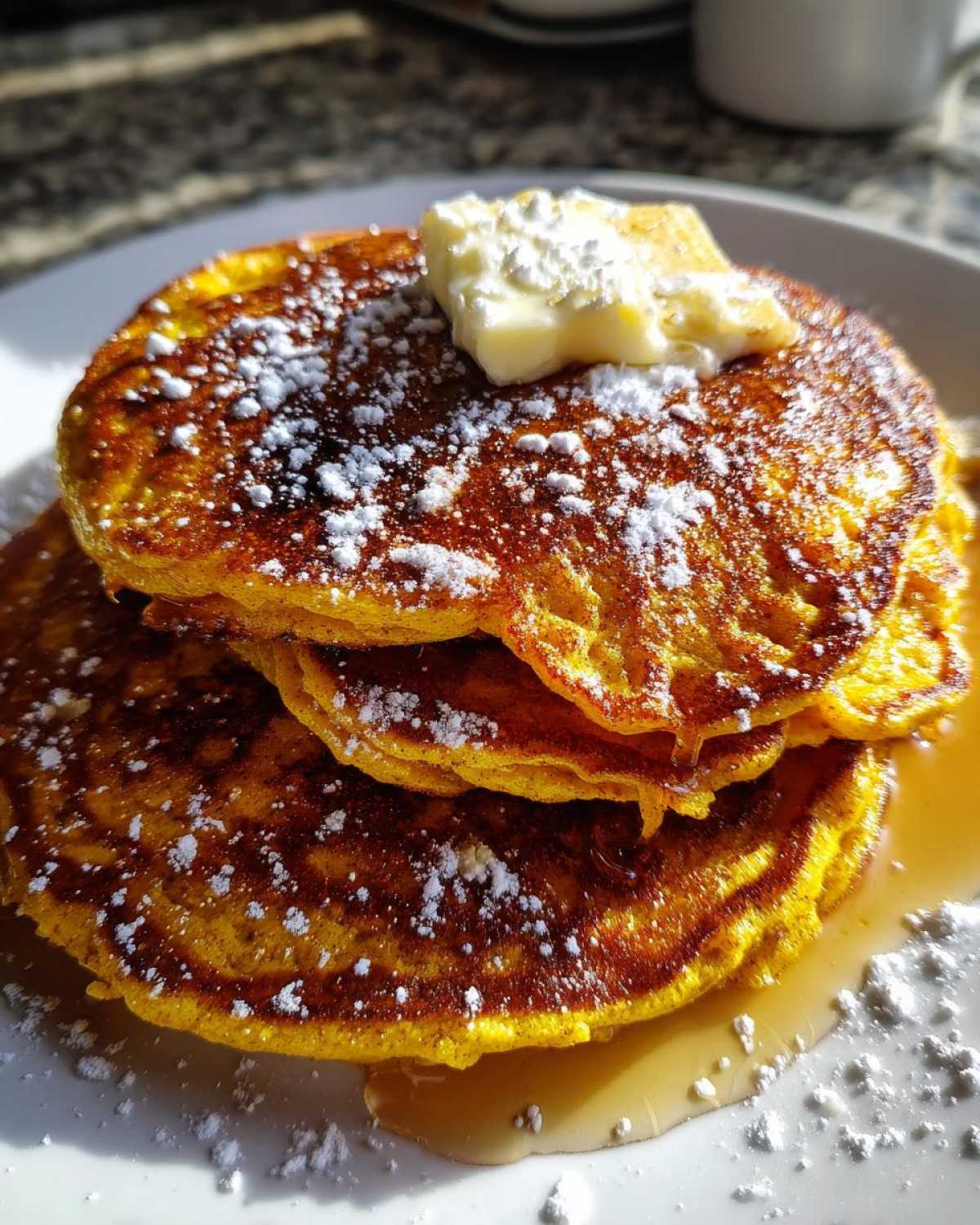 Pumpkin Spice Pancakes - detail 2
