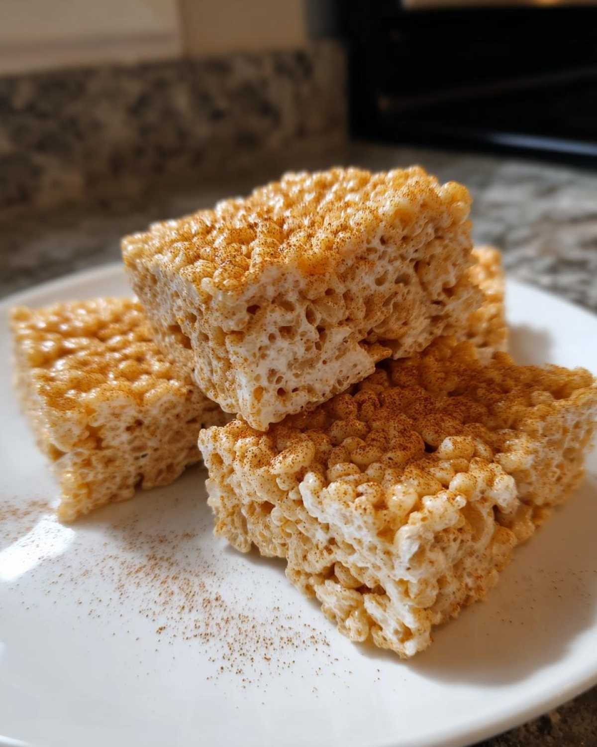 Pumpkin Spice Rice Krispie Treats - detail 3