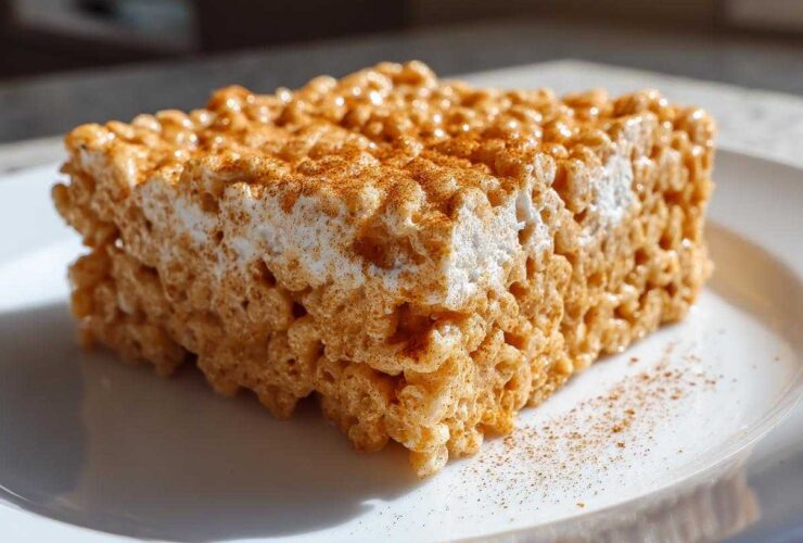 Pumpkin Spice Rice Krispie Treats