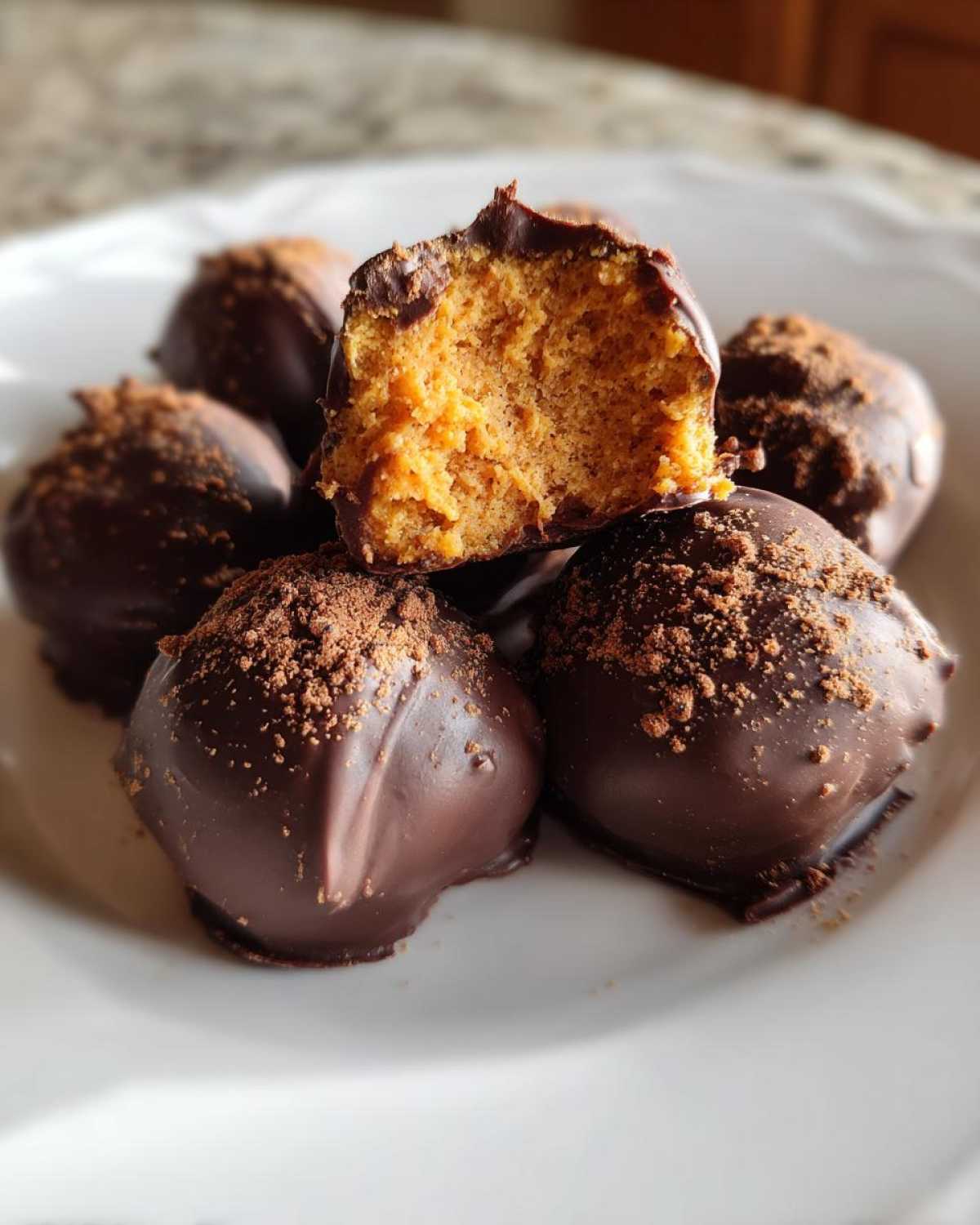 Pumpkin Spice Truffles - detail 2