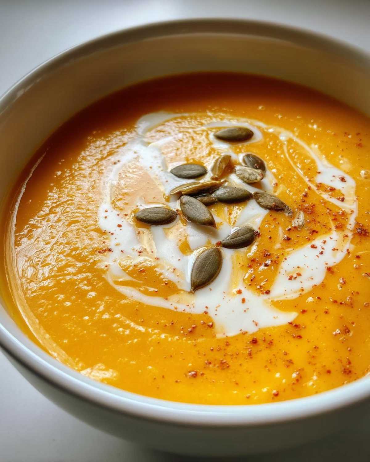 Roasted Butternut Squash Soup - detail 2