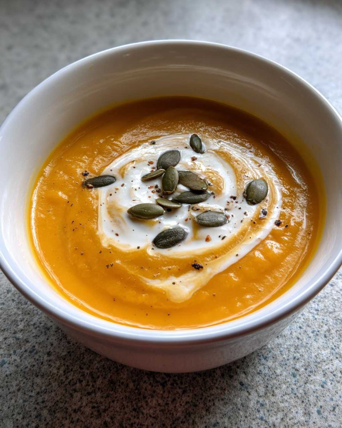Roasted Butternut Squash Soup - detail 3