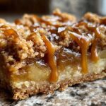 Salted Caramel Apple Pie Bars