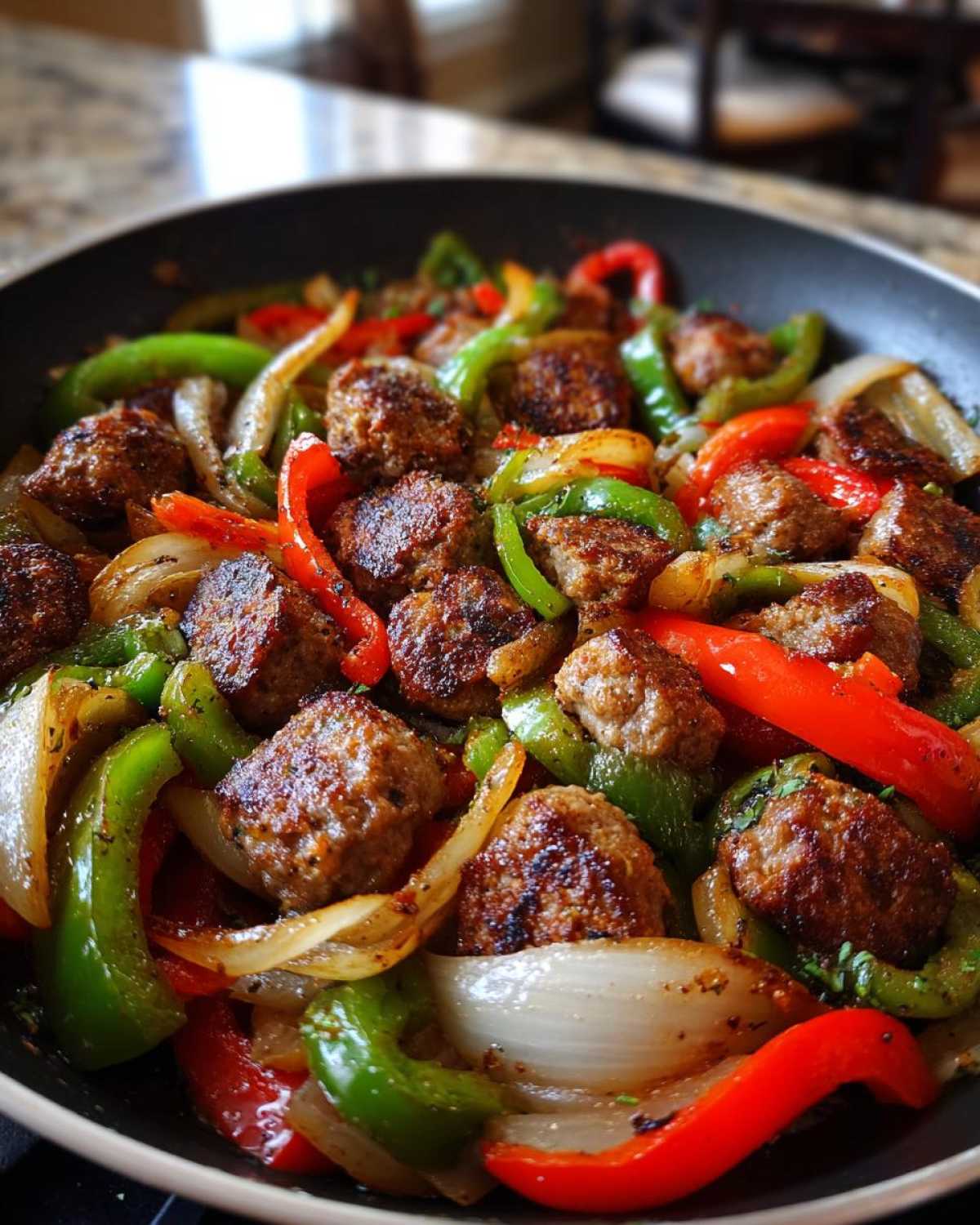 Sausage and Pepper Skillet - detail 1