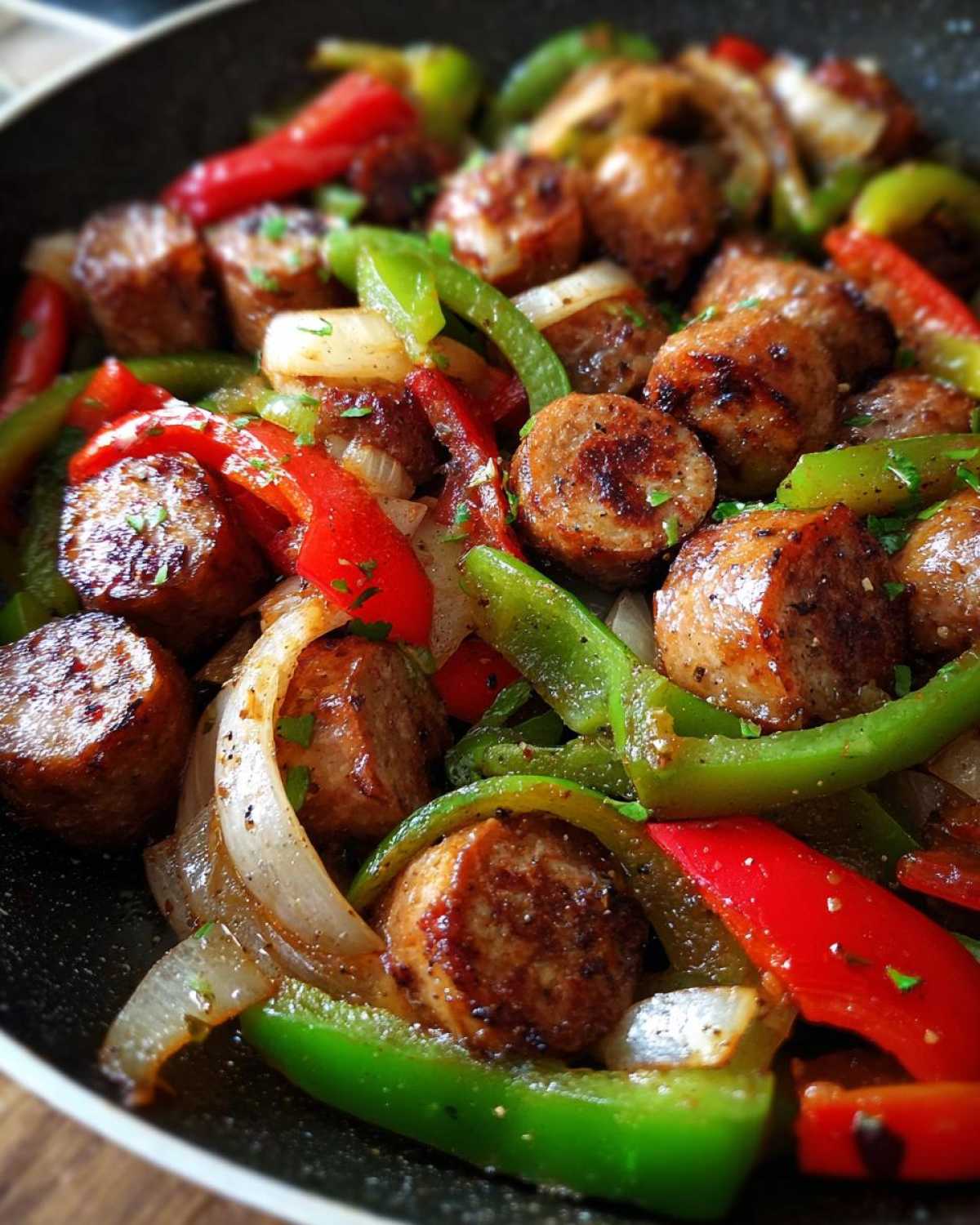 Sausage and Pepper Skillet - detail 3