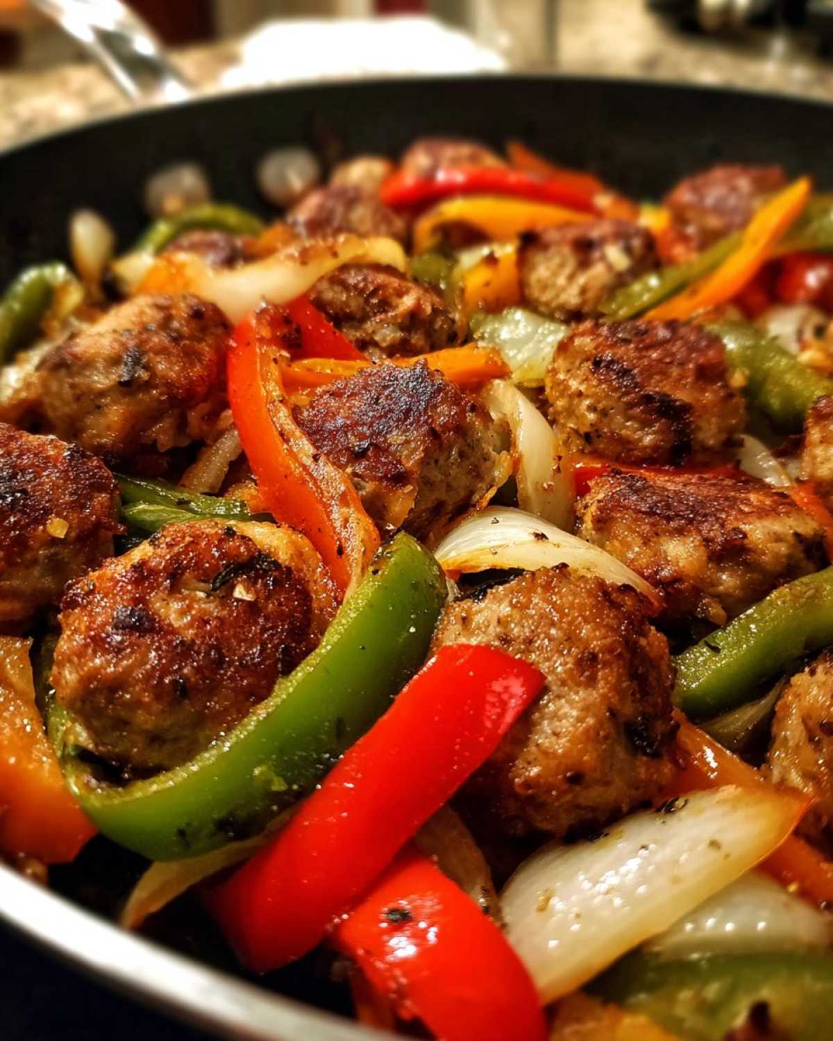 Sausage and Pepper Skillet - detail 4