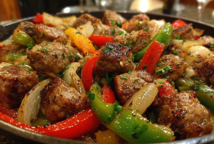 Sausage and Pepper Skillet