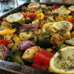 Sheet Pan Lemon Garlic Chicken & Veggies