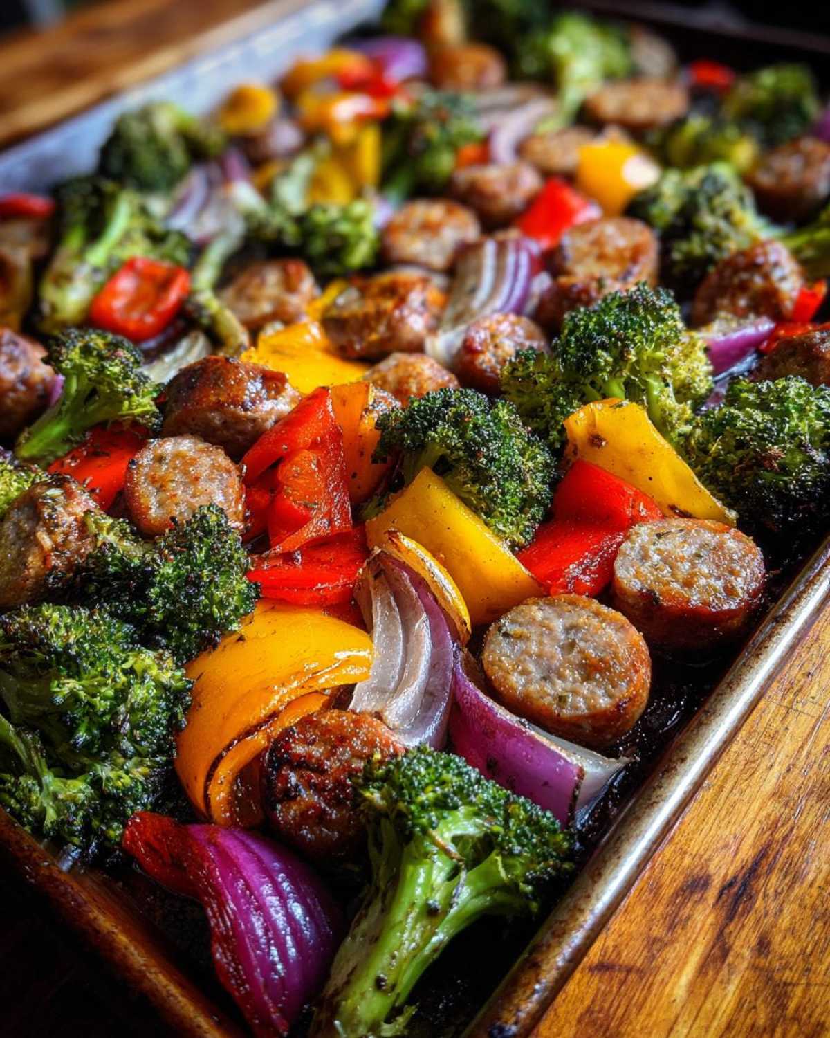 Sheet Pan Sausage & Veggies - detail 1