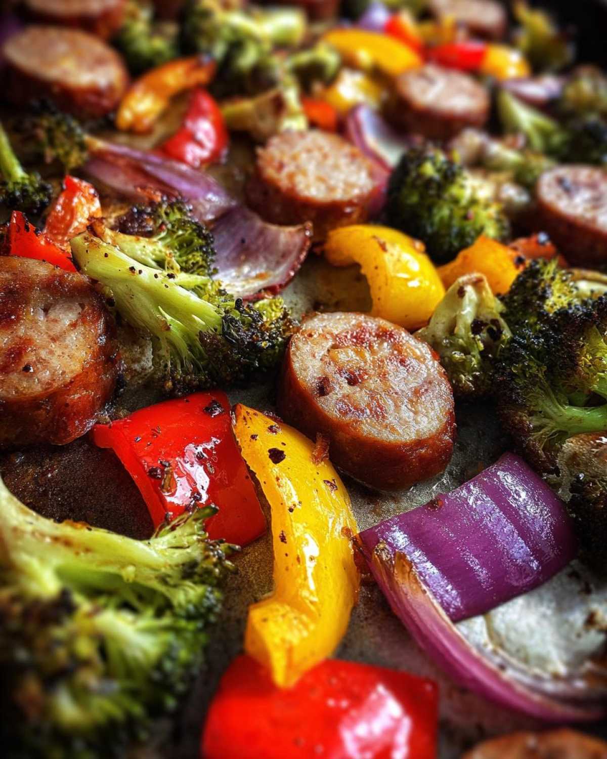 Sheet Pan Sausage & Veggies - detail 2
