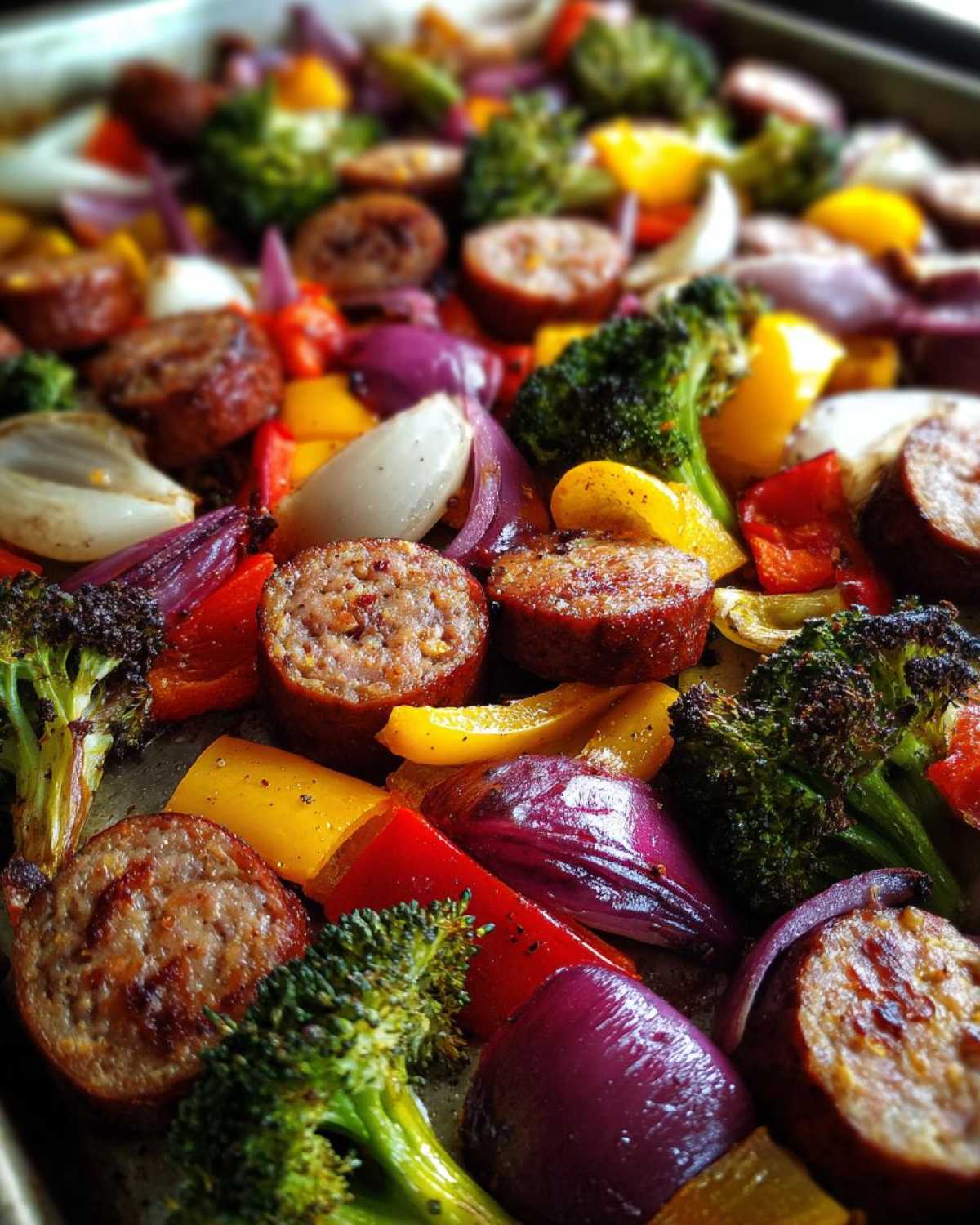 Sheet Pan Sausage & Veggies - detail 3