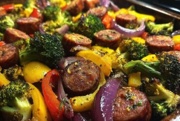 Sheet Pan Sausage & Veggies