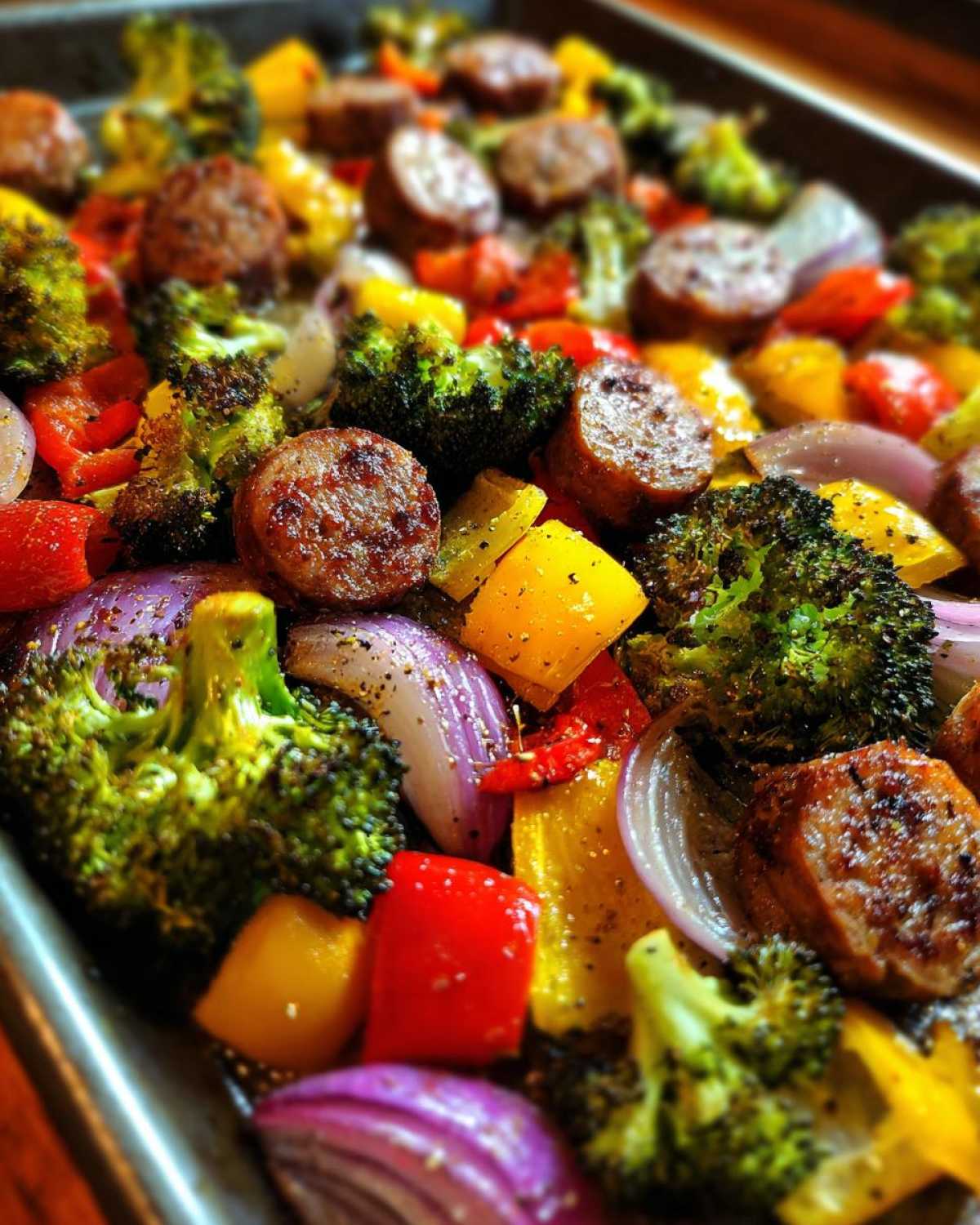 Sheet Pan Sausage & Veggies - detail 4