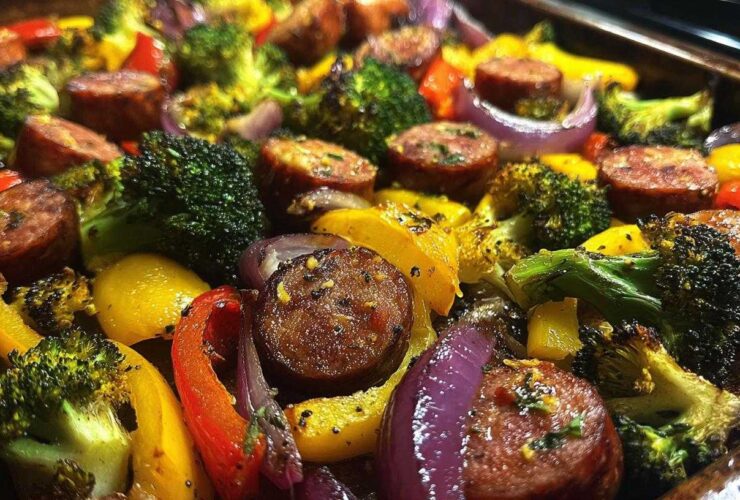 Sheet Pan Sausage & Veggies