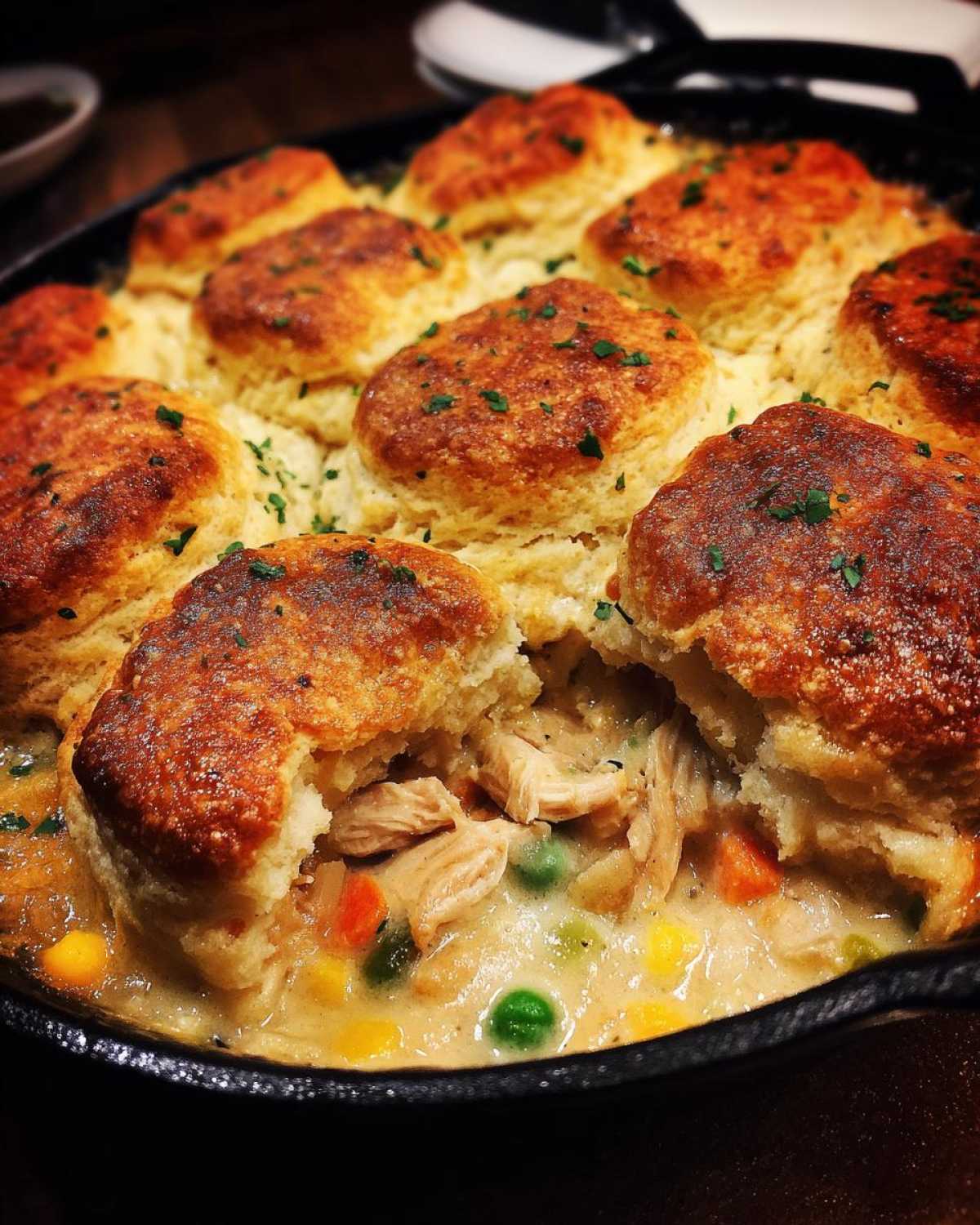 Skillet Chicken Pot Pie - detail 3