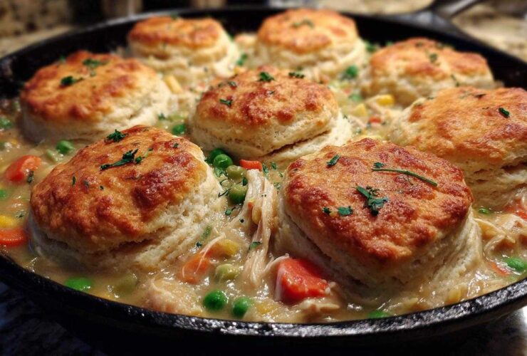 Skillet Chicken Pot Pie