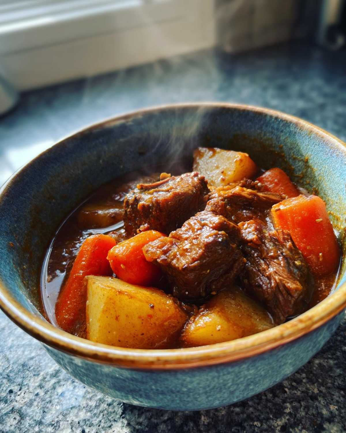 Slow Cooker Beef Stew - detail 2