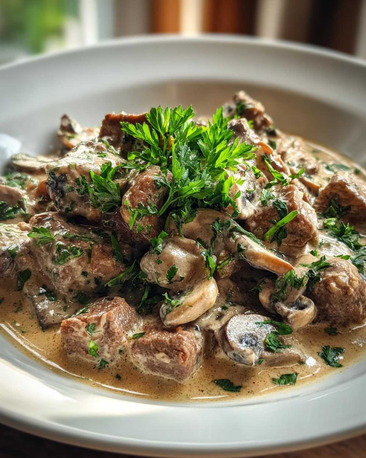 Slow Cooker Beef Stroganoff - detail 1